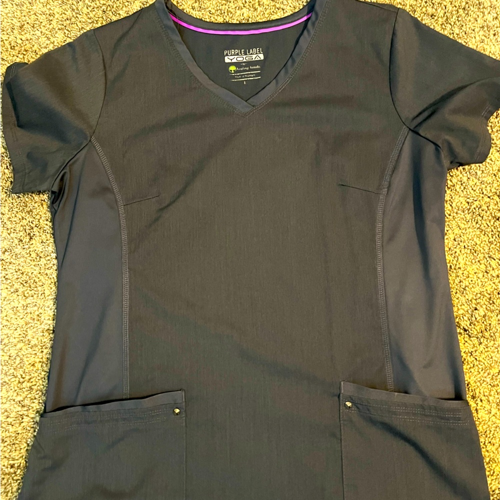 Healthcare scrub top - Purple Label